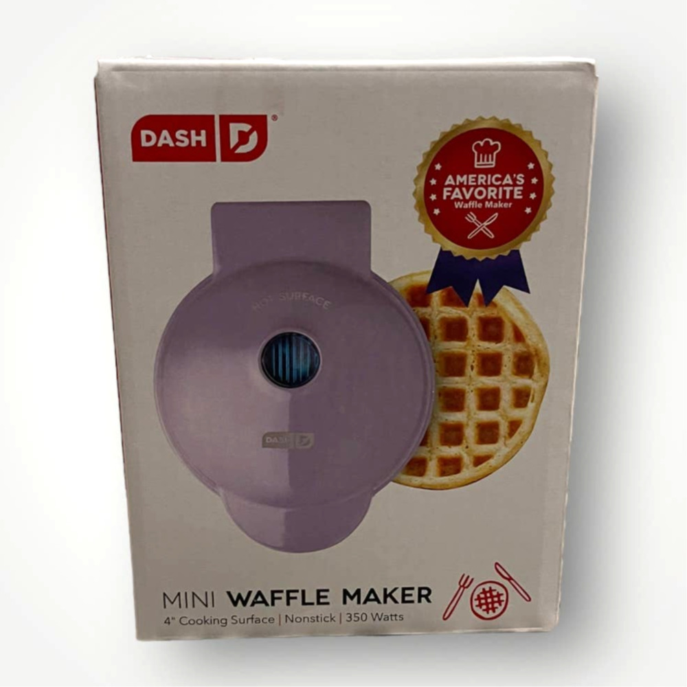 Dash Mini Waffle Maker Purple